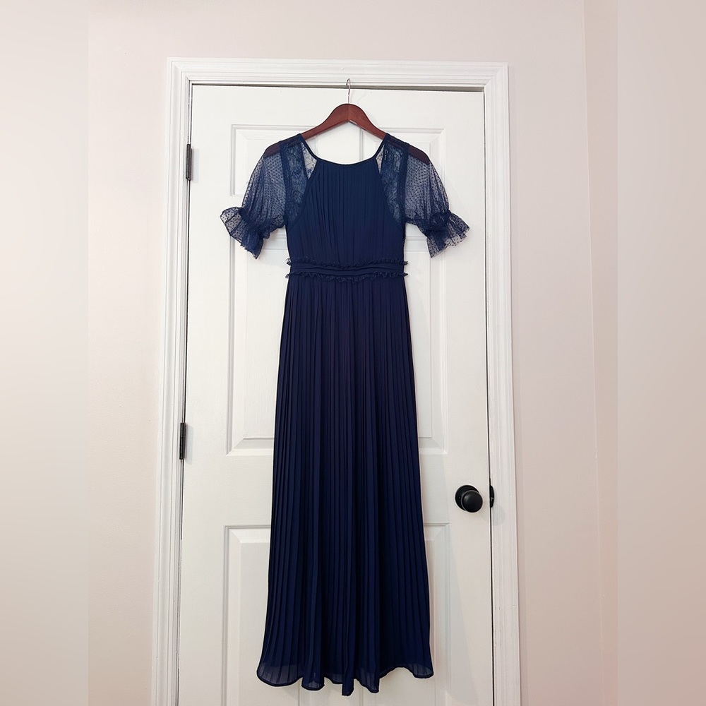 ASOS Size 4 Navy Formal Dress